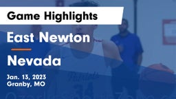 East Newton  vs Nevada  Game Highlights - Jan. 13, 2023