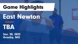 East Newton  vs TBA  Game Highlights - Jan. 20, 2023