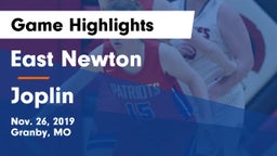 East Newton  vs Joplin  Game Highlights - Nov. 26, 2019