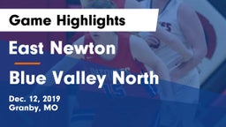 East Newton  vs Blue Valley North  Game Highlights - Dec. 12, 2019