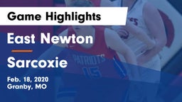 East Newton  vs Sarcoxie  Game Highlights - Feb. 18, 2020