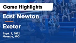 East Newton  vs Exeter  Game Highlights - Sept. 8, 2022