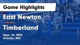 East Newton  vs Timberland  Game Highlights - Oct. 1, 2022