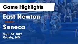 East Newton  vs Seneca  Game Highlights - Sept. 24, 2022