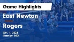 East Newton  vs Rogers  Game Highlights - Oct. 1, 2022