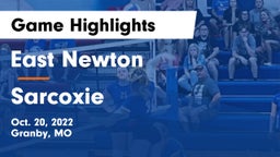 East Newton  vs Sarcoxie  Game Highlights - Oct. 20, 2022