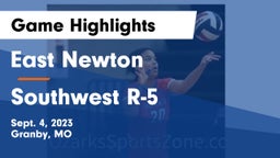 East Newton  vs Southwest R-5  Game Highlights - Sept. 4, 2023