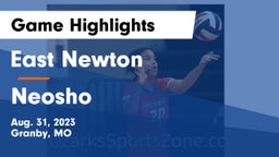 East Newton  vs Neosho  Game Highlights - Aug. 31, 2023