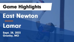 East Newton  vs Lamar  Game Highlights - Sept. 28, 2023