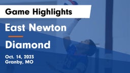 East Newton  vs Diamond  Game Highlights - Oct. 14, 2023