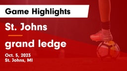 St. Johns  vs grand ledge Game Highlights - Oct. 5, 2023