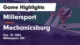 Millersport  vs Mechanicsburg  Game Highlights - Oct. 18, 2023
