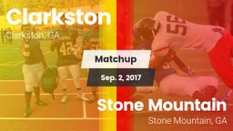 Matchup: Clarkston High vs. Stone Mountain   2017