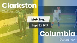 Matchup: Clarkston High vs. Columbia  2017