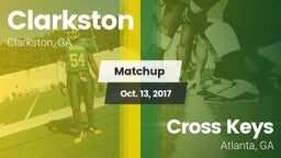 Matchup: Clarkston High vs. Cross Keys  2017