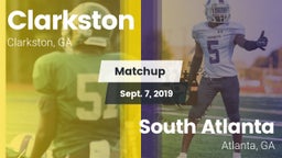 Matchup: Clarkston High vs. South Atlanta  2019
