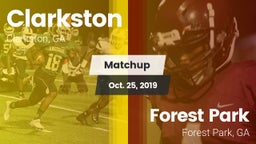 Matchup: Clarkston High vs. Forest Park  2019