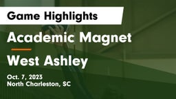 Academic Magnet  vs West Ashley Game Highlights - Oct. 7, 2023