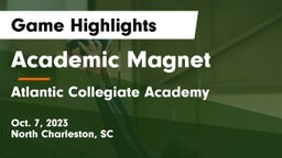 Academic Magnet  vs Atlantic Collegiate Academy Game Highlights - Oct. 7, 2023
