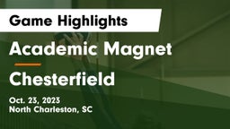 Academic Magnet  vs Chesterfield  Game Highlights - Oct. 23, 2023