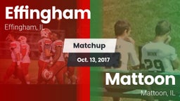 Matchup: Effingham High Schoo vs. Mattoon  2017