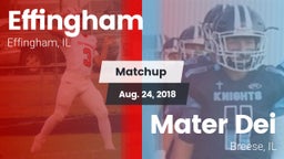 Matchup: Effingham High Schoo vs. Mater Dei  2018