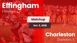 Matchup: Effingham High Schoo vs. Charleston  2018