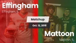 Matchup: Effingham High Schoo vs. Mattoon  2018