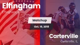 Matchup: Effingham High Schoo vs. Carterville  2018