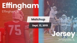 Matchup: Effingham High Schoo vs. Jersey  2019