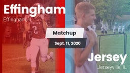 Matchup: Effingham High Schoo vs. Jersey  2020