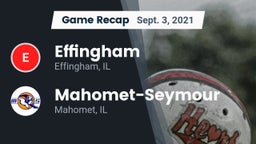 Recap: Effingham  vs. Mahomet-Seymour  2021