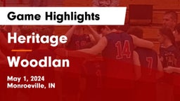 Heritage  vs Woodlan  Game Highlights - May 1, 2024