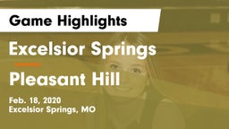 Excelsior Springs  vs Pleasant Hill  Game Highlights - Feb. 18, 2020