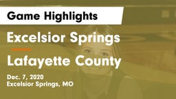 Excelsior Springs  vs Lafayette County  Game Highlights - Dec. 7, 2020