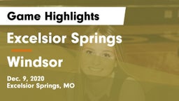 Excelsior Springs  vs Windsor Game Highlights - Dec. 9, 2020