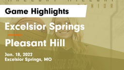 Excelsior Springs  vs Pleasant Hill  Game Highlights - Jan. 18, 2022