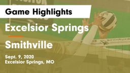Excelsior Springs  vs Smithville  Game Highlights - Sept. 9, 2020