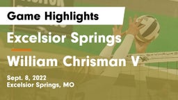Excelsior Springs  vs William Chrisman V Game Highlights - Sept. 8, 2022