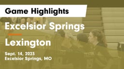 Excelsior Springs  vs Lexington  Game Highlights - Sept. 14, 2023