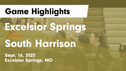 Excelsior Springs  vs South Harrison Game Highlights - Sept. 16, 2023