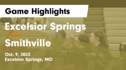 Excelsior Springs  vs Smithville Game Highlights - Oct. 9, 2023