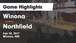 Winona  vs Northfield  Game Highlights - Feb 25, 2017