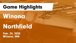 Winona  vs Northfield  Game Highlights - Feb. 24, 2020