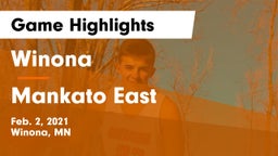 Winona  vs Mankato East  Game Highlights - Feb. 2, 2021