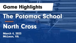 The Potomac School vs North Cross  Game Highlights - March 4, 2023