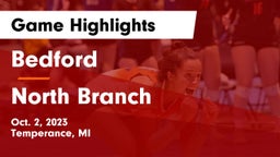 Bedford  vs North Branch  Game Highlights - Oct. 2, 2023