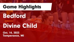 Bedford  vs Divine Child  Game Highlights - Oct. 14, 2023