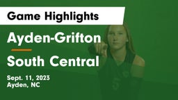 Ayden-Grifton  vs South Central  Game Highlights - Sept. 11, 2023