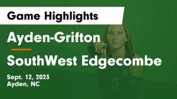 Ayden-Grifton  vs SouthWest Edgecombe Game Highlights - Sept. 12, 2023